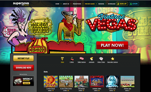 Supernova casino games - Best Online slots games