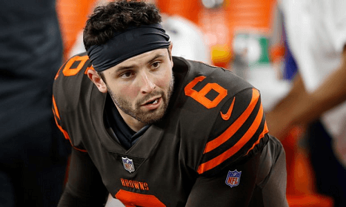 baker mayfield holding back the browns
