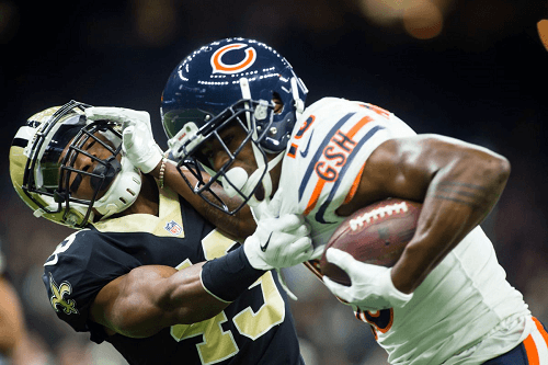 new orleans saints at chicago bears predictions