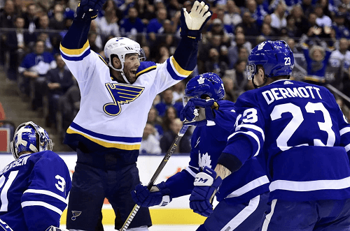 st louis blues at toronto maple leafs prediction