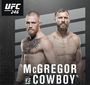 McGregor vs Cerrone UFC 246 Odds