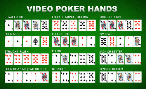 Poker Hands Video Poker Tips