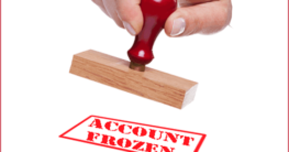 Bank freeze your account for Gambling