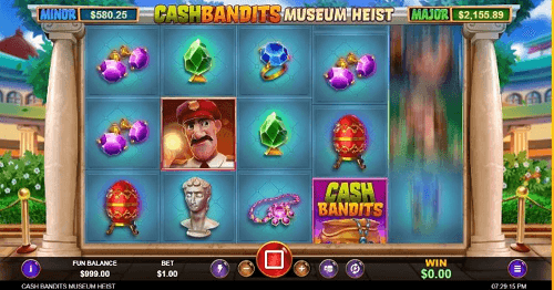 Cash Bandits Museum Heist Slot Review