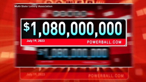 $1.08 billion Powerball Won