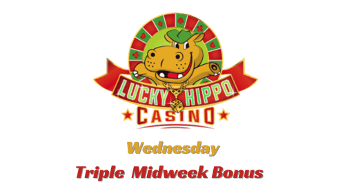 Lucky Hippo Triple Luck Midweek Bonus 