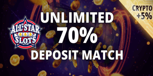 All Star Slots Casino Wednesday Unlimited Bonus 