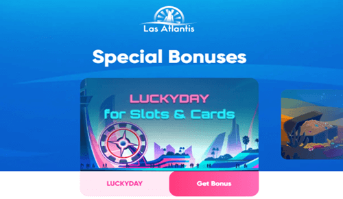 Las Atlantis Lucky Day Special Bonus 