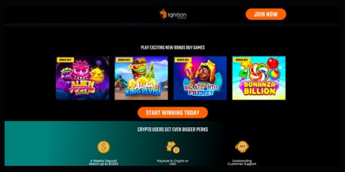 Ignition Casino Games Library